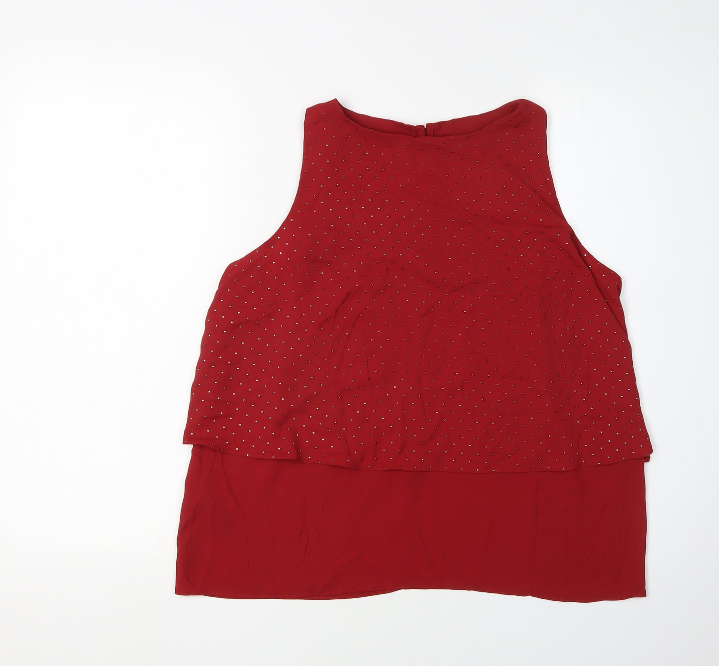 Womens UK Size 14 NEXT Red  Tank