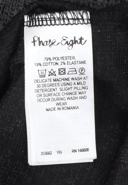 Phase Eight Women's Grey Shift Dress Size 10