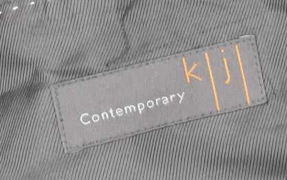 Mens UK Size 40 KJ Regular Black Suit Jacket