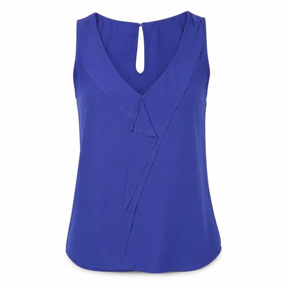 Womens UK Size 8 Oasis Blue  Blouse