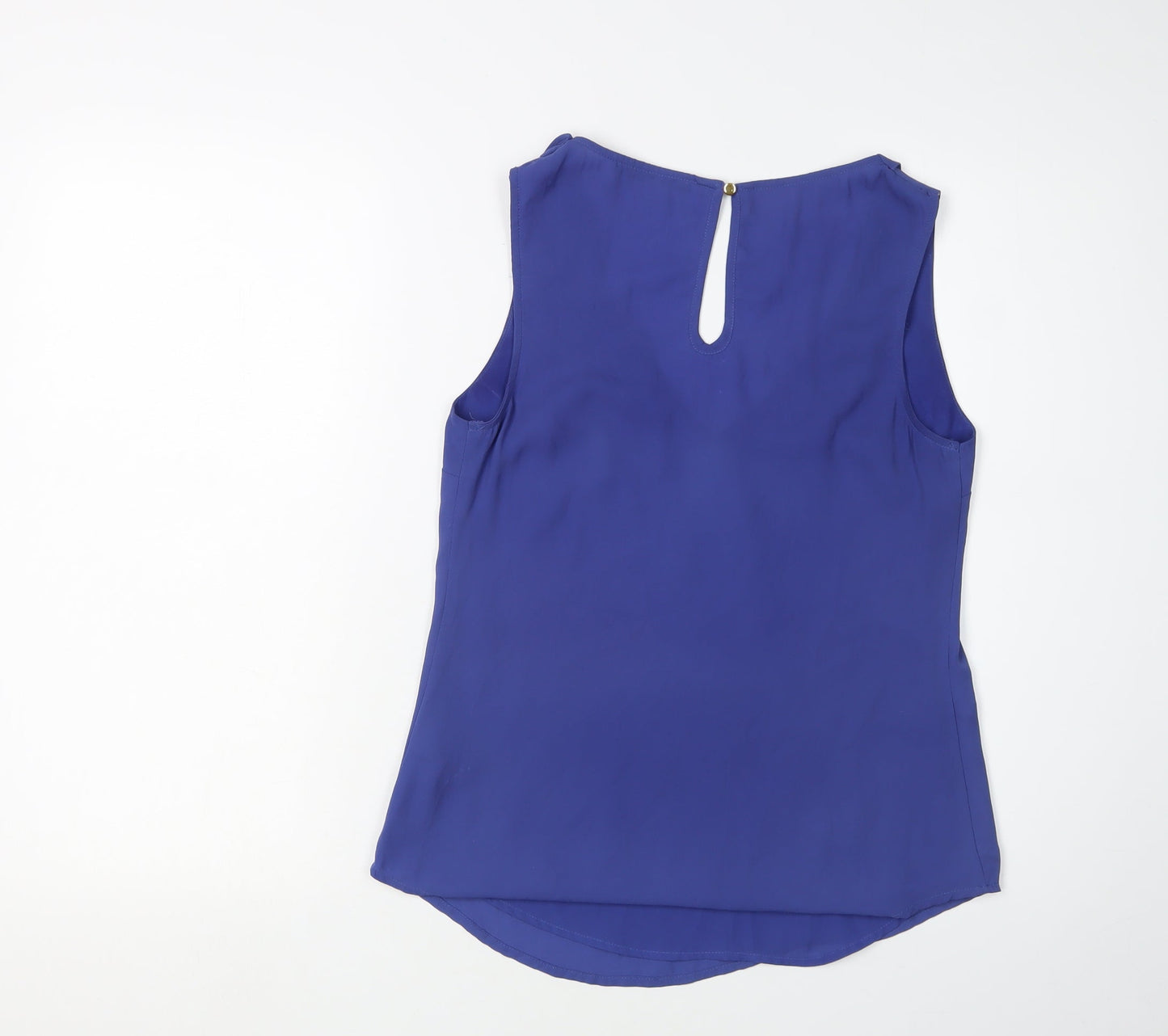 Womens UK Size 8 Oasis Blue  Blouse