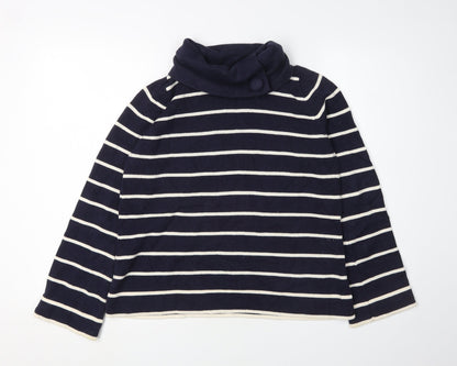 Womens UK Size 14 Marks and Spencer Blue Pullover Jumper