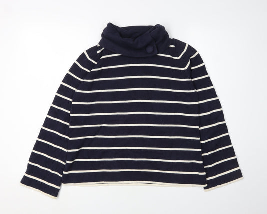 Womens UK Size 14 Marks and Spencer Blue Pullover Jumper