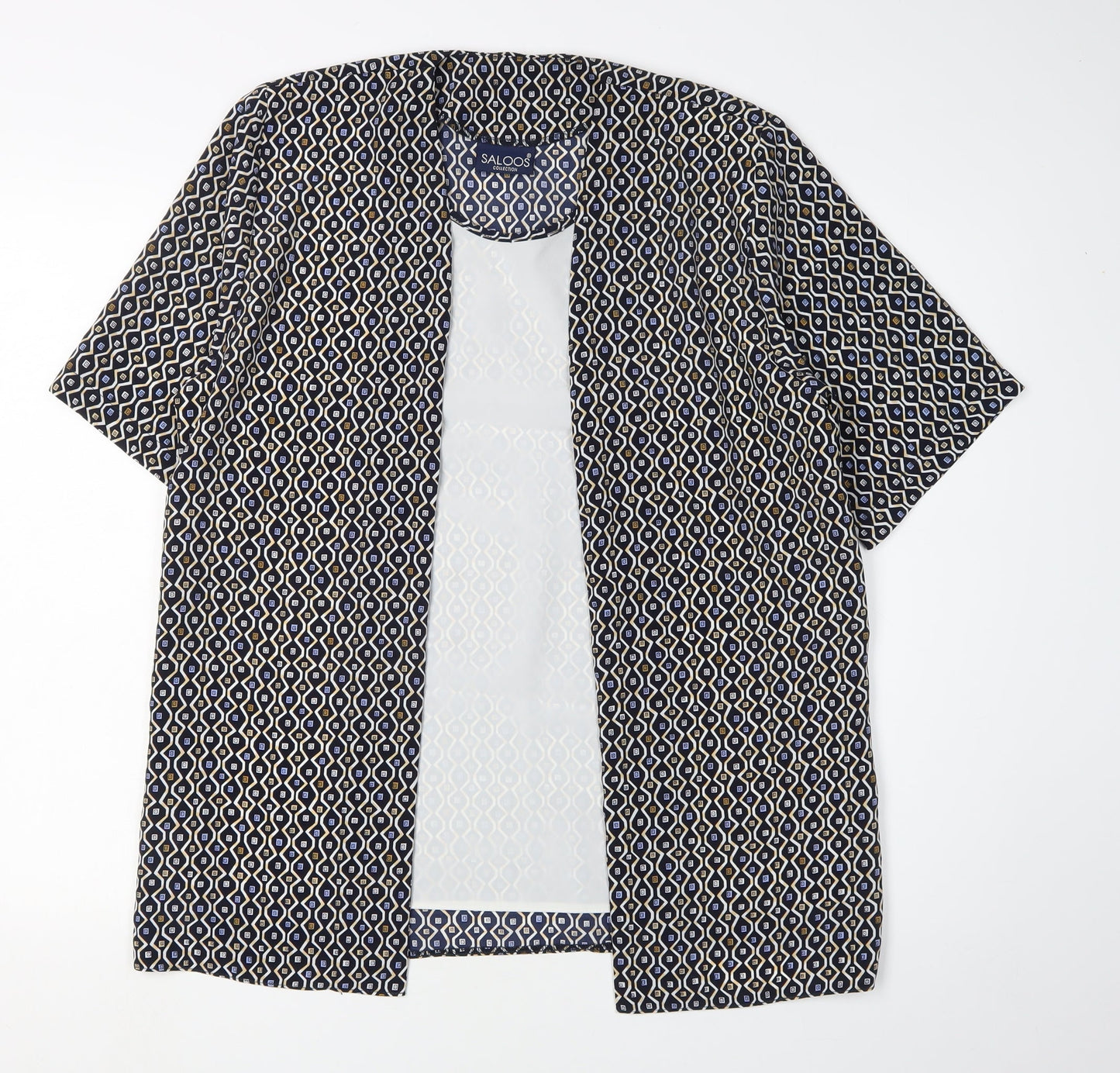 Womens UK Size 14 Saloos Multicoloured Kimono Blouse