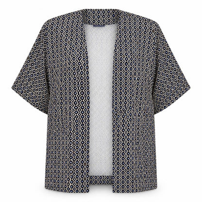 Womens UK Size 14 Saloos Multicoloured Kimono Blouse