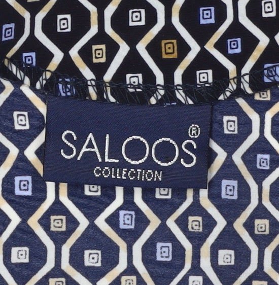Womens UK Size 14 Saloos Multicoloured Kimono Blouse