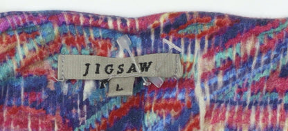 Jigsaw Women's Multicoloured Geometric Shift Dress L