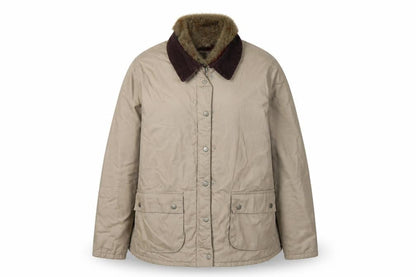 River Island Women's Beige Parka Coat Size 14 Casual