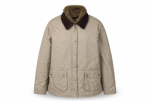 River Island Women's Beige Parka Coat Size 14 Casual