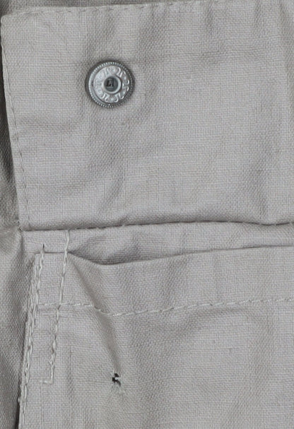 River Island Women's Beige Parka Coat Size 14 Casual