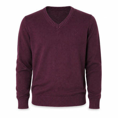Mens UK Size S Firetrap Purple Pullover Jumper
