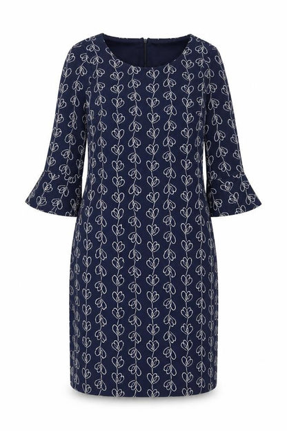 Boden Women's Blue Shift Dress Size 10