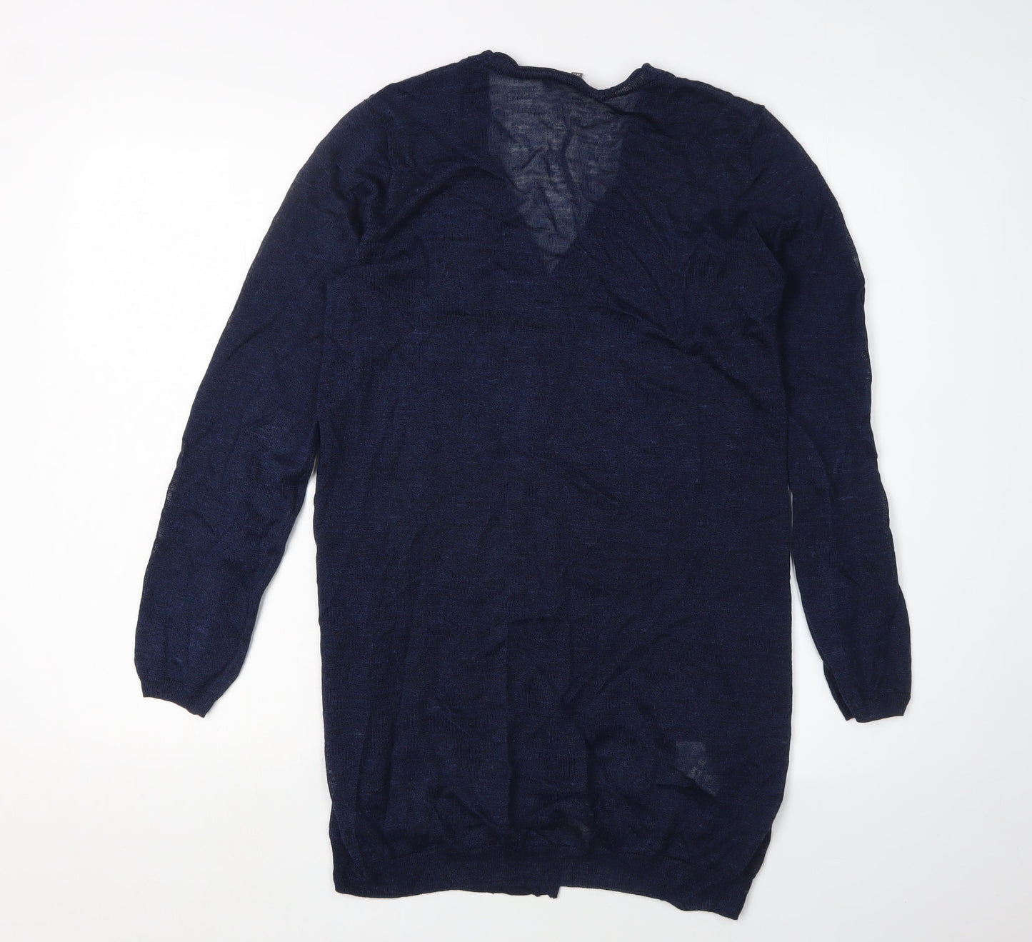 Laura Ashley Women's Blue V-Neck Cardigan Size 10