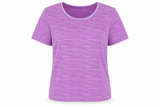 Womens UK Size L Honor Millburn Purple Basic T-Shirt