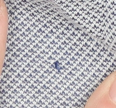 Marks and Spencer Men's Blue Modal Polo Size L