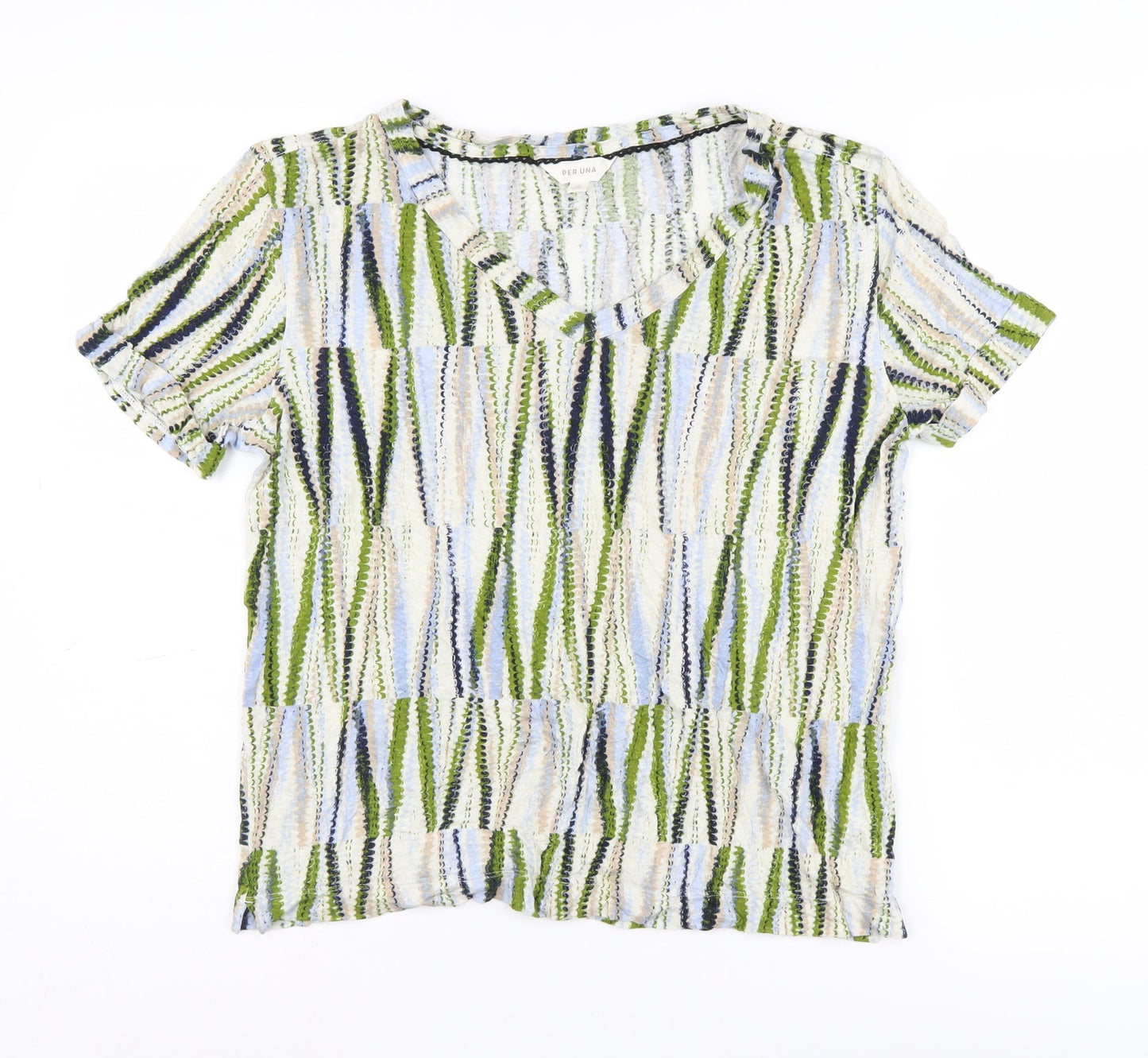 Womens UK Size 10 Marks and Spencer Multicoloured  T-Shirt