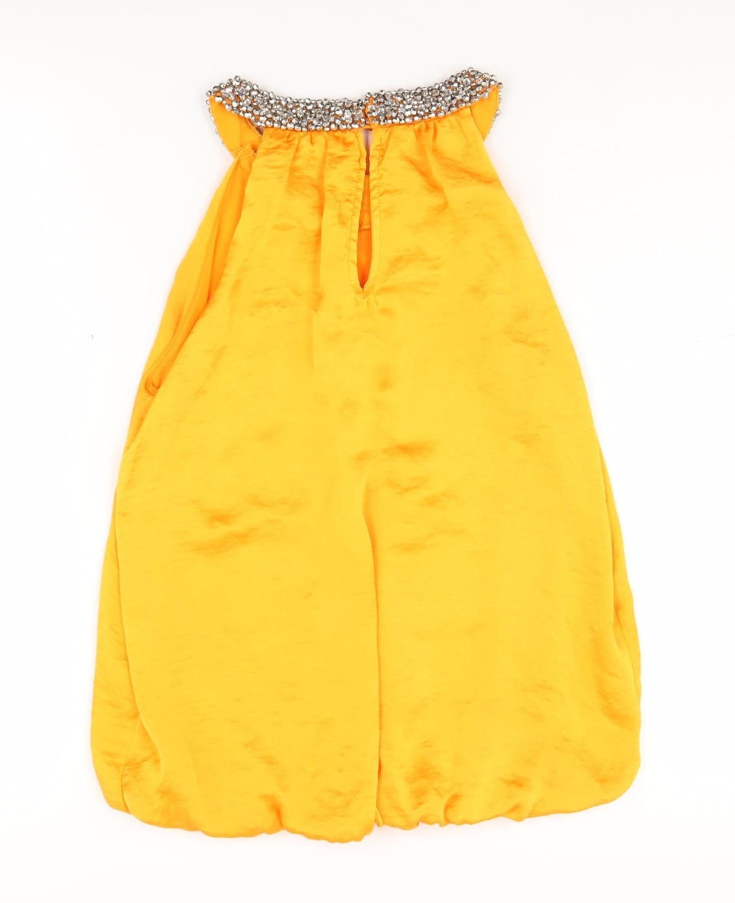 Womens UK Size 12 Dorothy Perkins Yellow Tunic Blouse
