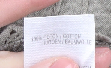 Damart Women's Beige Cotton Skirt Size 24