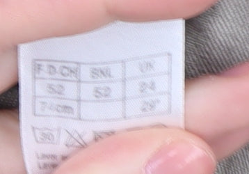 Damart Women's Beige Cotton Skirt Size 24