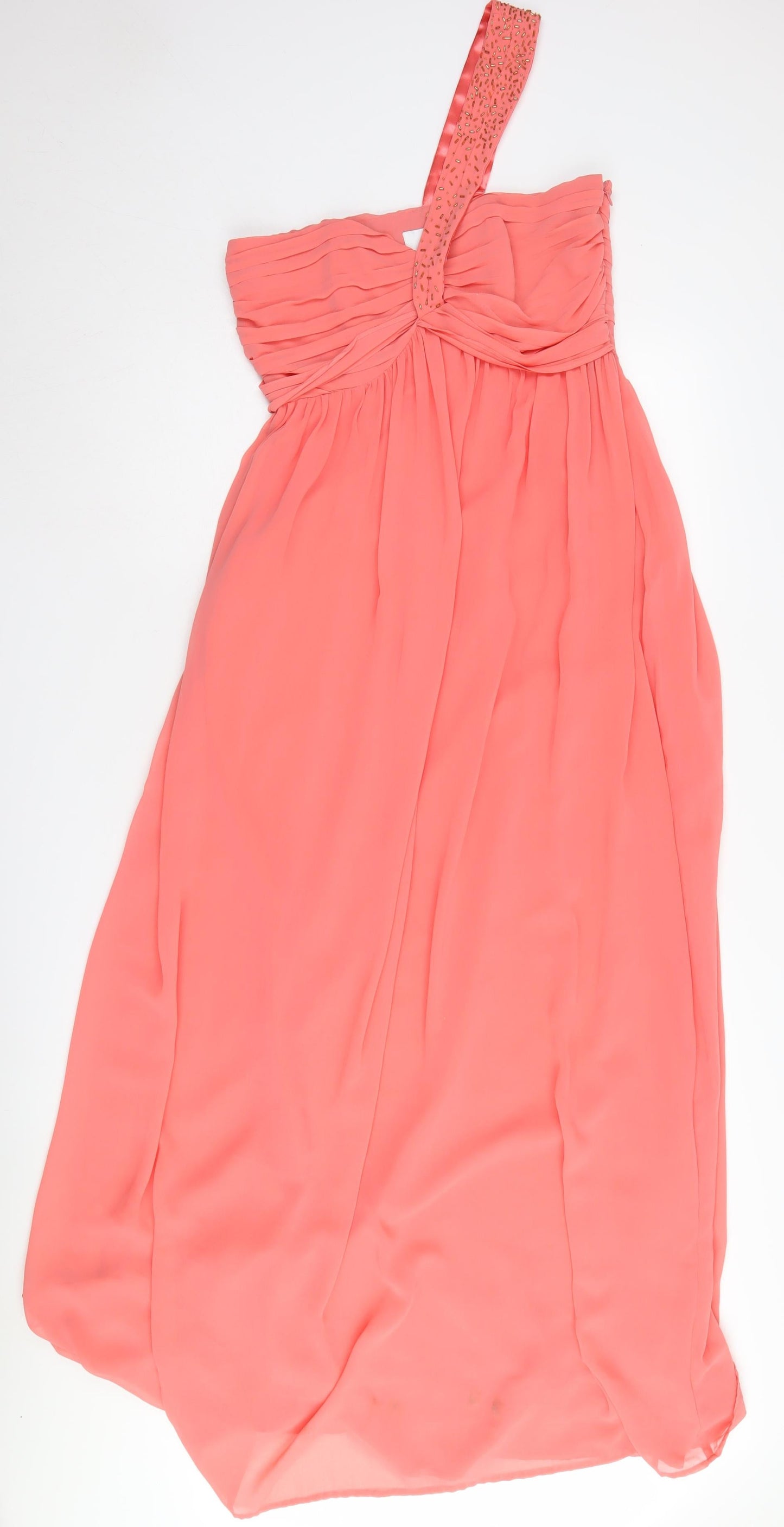 Holly Willoughby Women's Pink A-Line Midi Dress