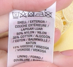 Dorothy Perkins Yellow Sheath Dress Size 6