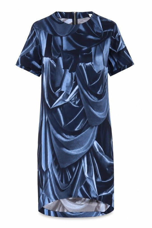 & Other Stories Women Blue Shift Dress Size 10