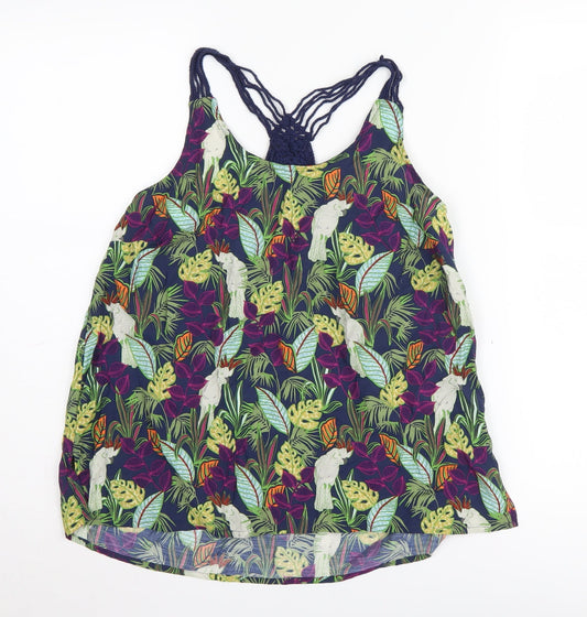 Womens UK Size 8 NEXT Multicoloured Camisole Tank