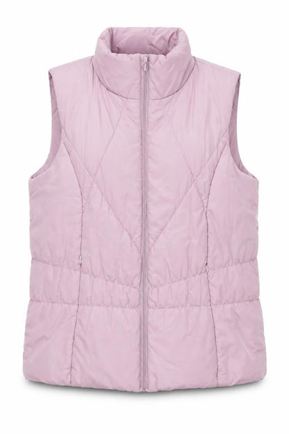 Womens UK Size M Bonmarché Pink Puffer Jacket