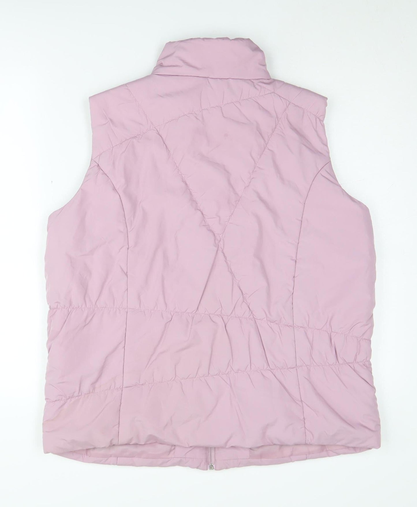 Womens UK Size M Bonmarché Pink Puffer Jacket