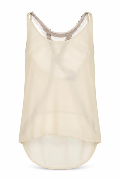Womens UK Size 6 Marks and Spencer Beige Camisole Tank