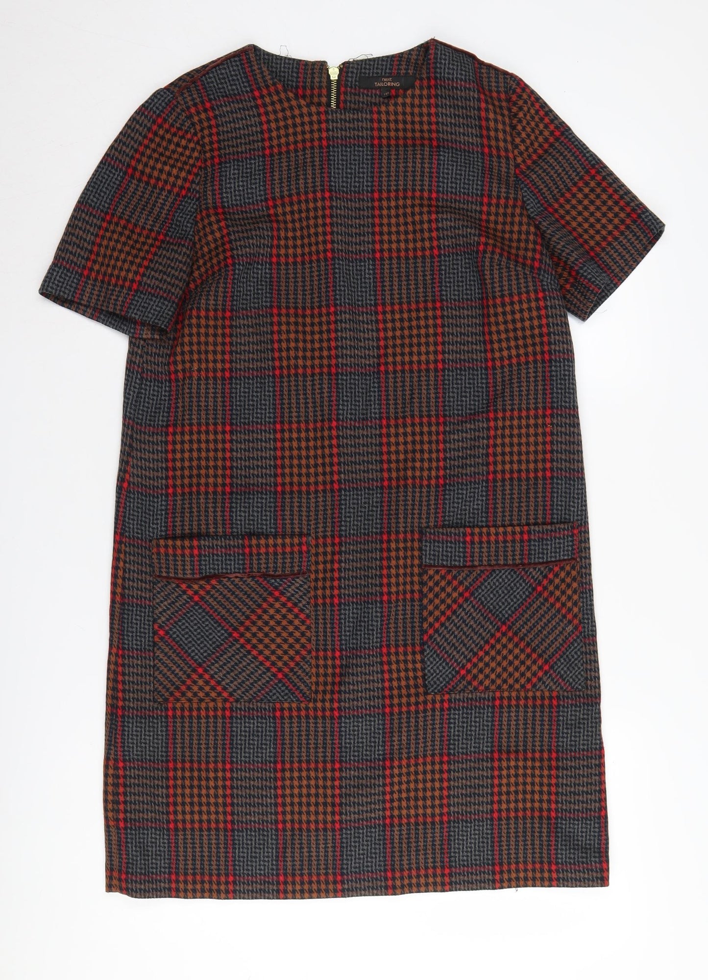 Next Women's Multicoloured Shift Dress Size 10