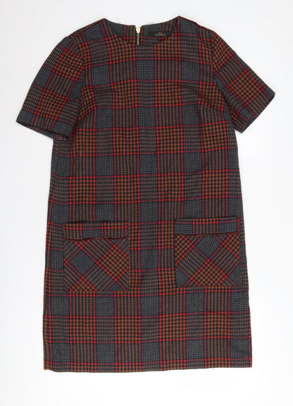 Next Women's Multicoloured Shift Dress Size 10