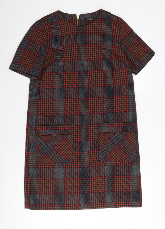 Next Women's Multicoloured Shift Dress Size 10