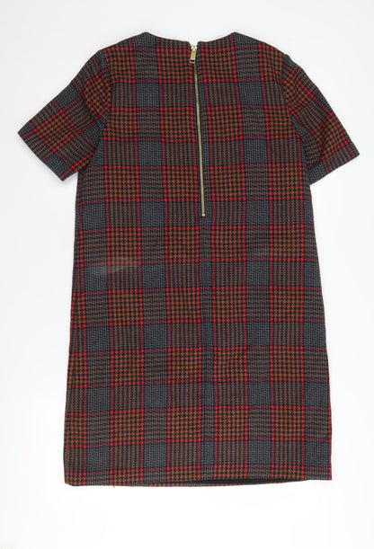 Next Women's Multicoloured Shift Dress Size 10