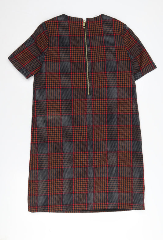 Next Women's Multicoloured Shift Dress Size 10