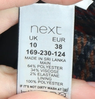 Next Women's Multicoloured Shift Dress Size 10