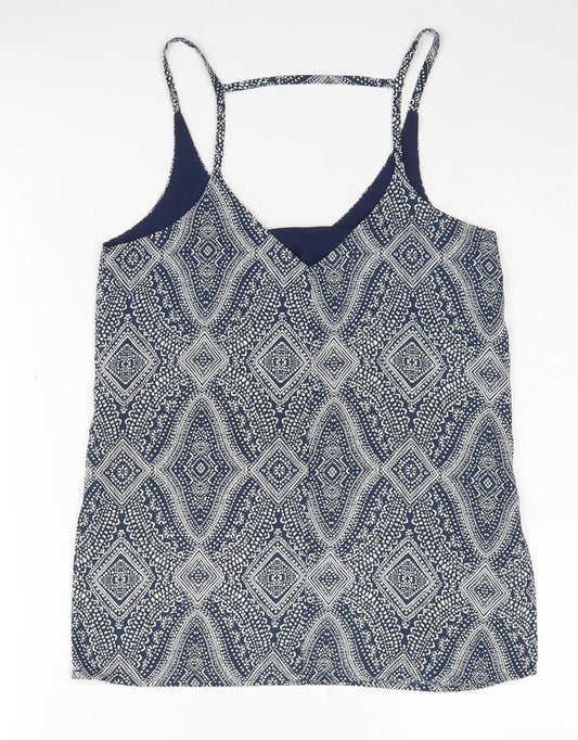 Womens UK Size 4 H&M Multicoloured Camisole Tank