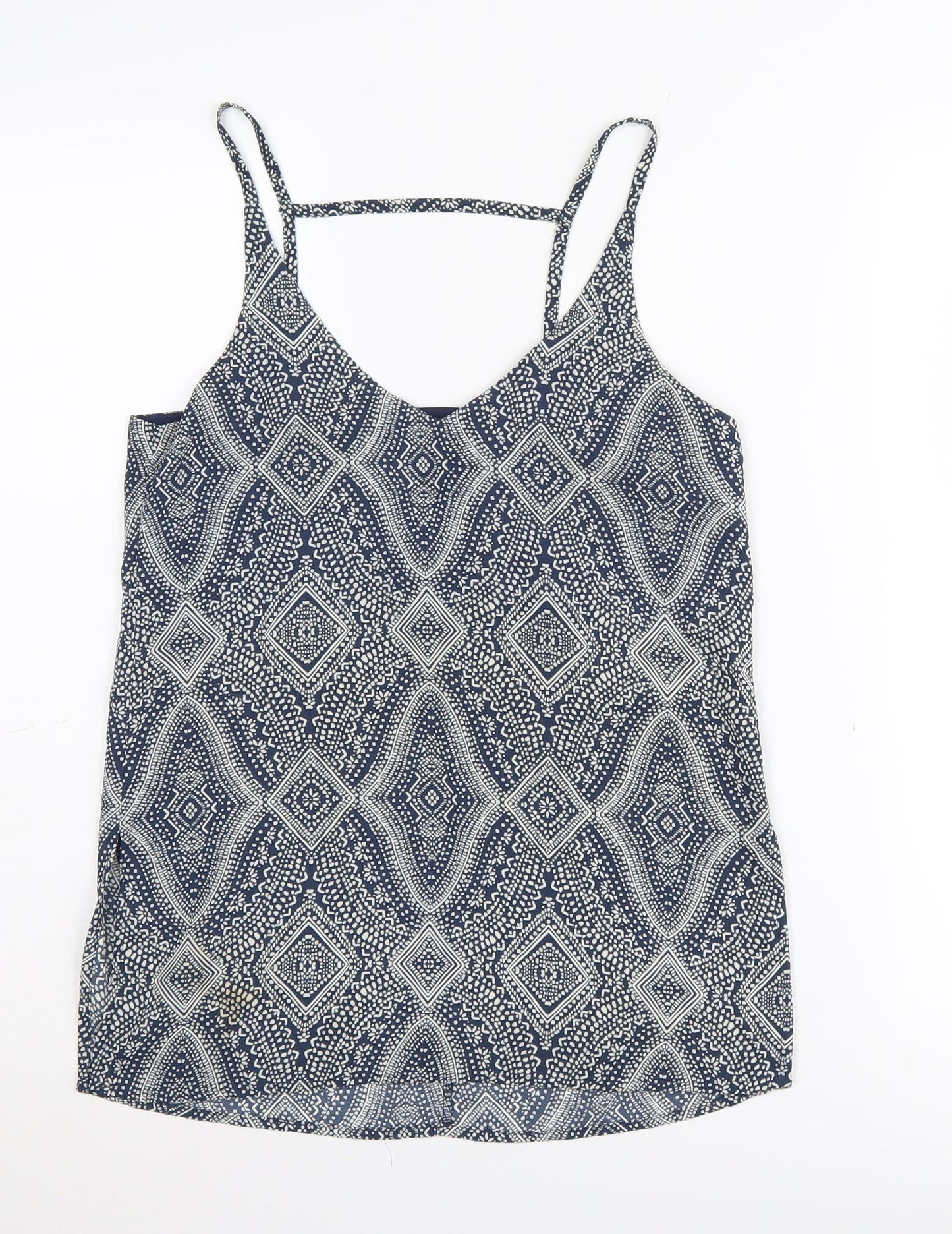 Womens UK Size 4 H&M Multicoloured Camisole Tank