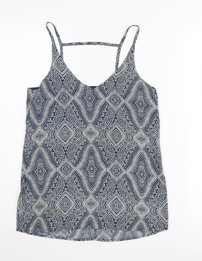 Womens UK Size 4 H&M Multicoloured Camisole Tank
