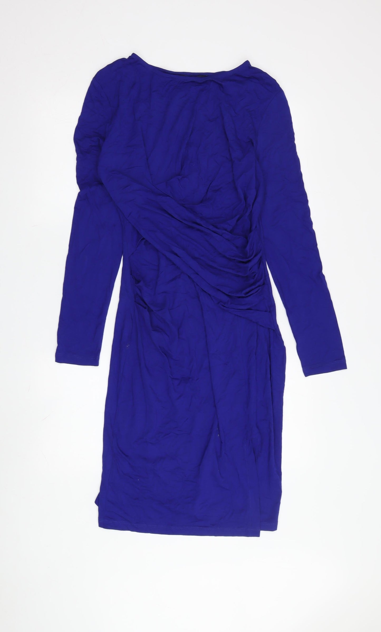 French Connection Women's Blue Sheath Dress Size 14