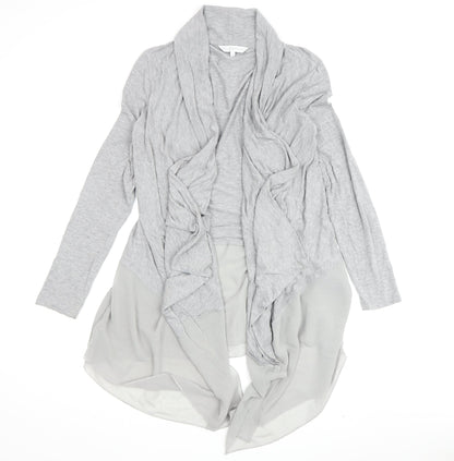 Womens UK Size 10 RJR.John Rocha Grey Cardigan Jumper