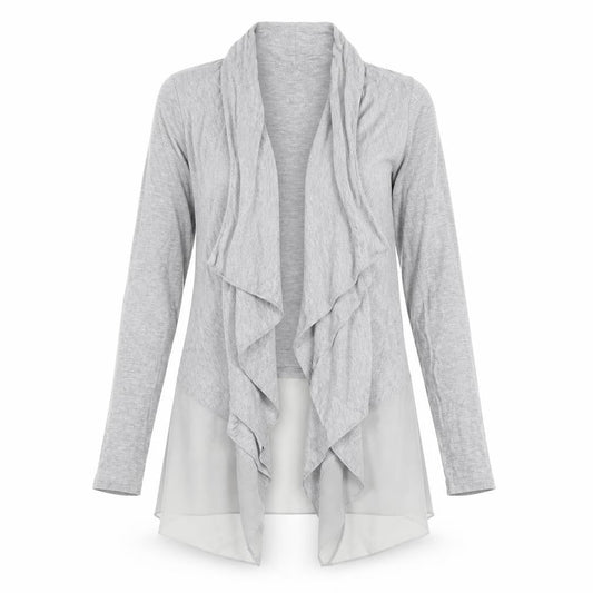 Womens UK Size 10 RJR.John Rocha Grey Cardigan Jumper