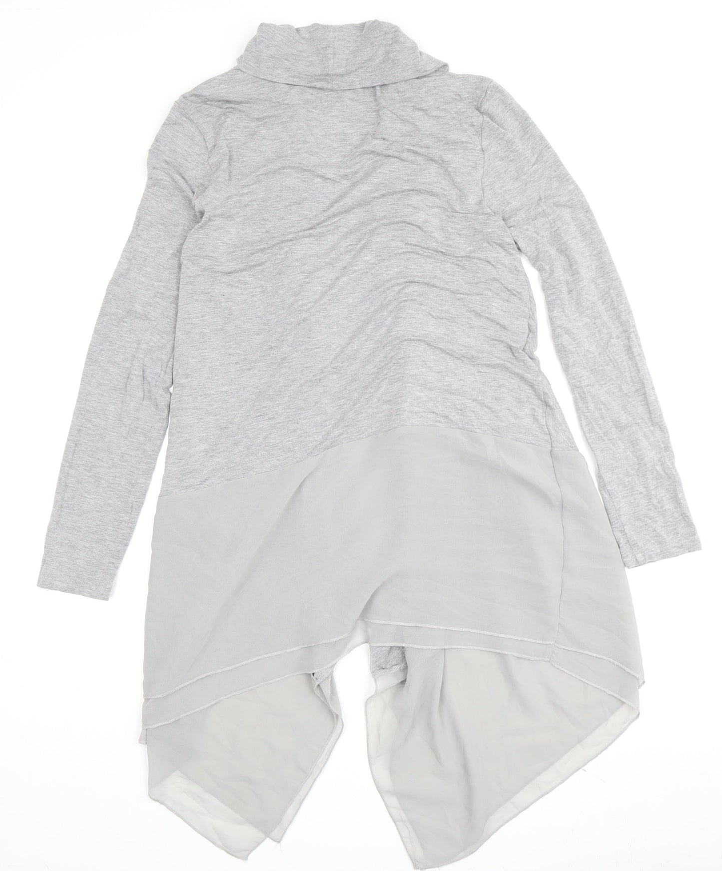 Womens UK Size 10 RJR.John Rocha Grey Cardigan Jumper