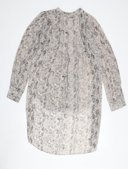 Womens UK Size 12 Marks and Spencer Multicoloured Tunic Blouse
