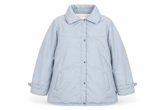 Womens UK Size 16 Vintage Blue Basic Jacket