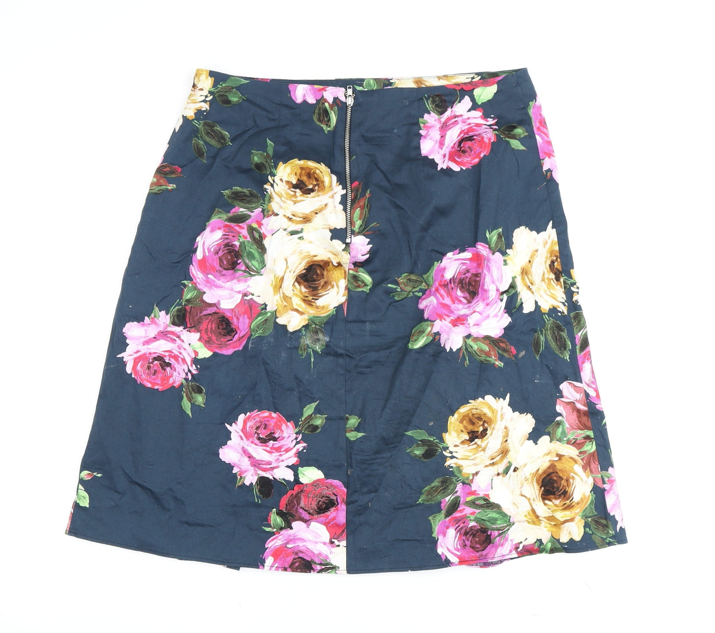 Paraphrase Women's Multicoloured Floral A-Line Skirt, Size M