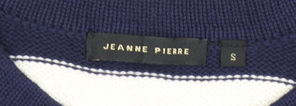 Jeanne Pierre Women's Striped Cardigan S Multicoloured