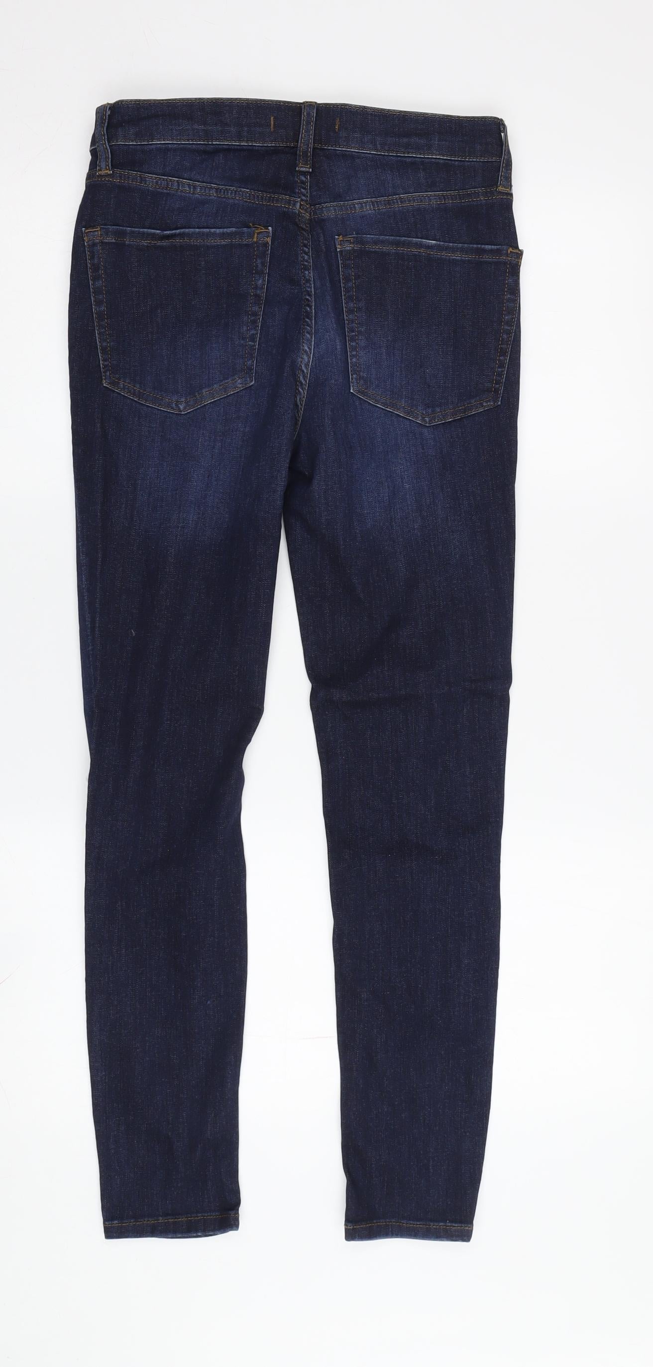 Free People Women's Blue Skinny Jeans Size 9 Slim