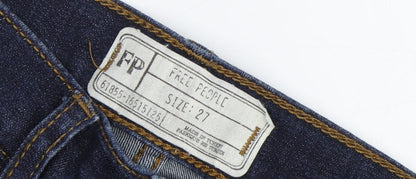 Free People Women's Blue Skinny Jeans Size 9 Slim