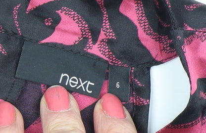 Womens UK Size 6 NEXT Pink  Blouse